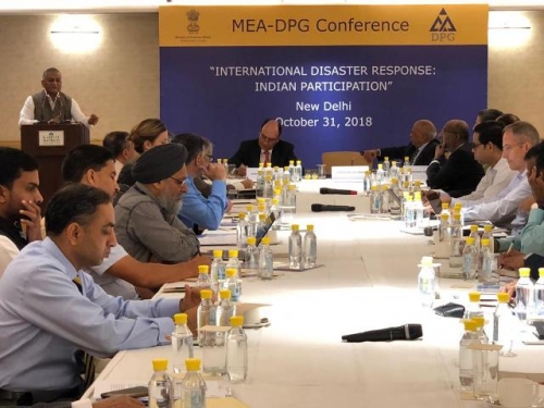 MEA-DPG CONFERENCE  ON  "INTERNATIONAL DISASTER RESPONSE: INDIAN PARTICIPATION" - Pic 1