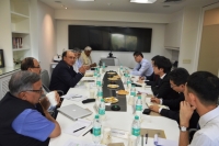 Discussion with delegation from National Institute of Defense Studies (NIDS), Japan