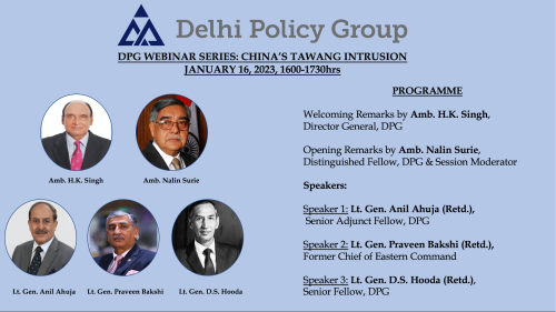 DPG Webinar Series: China’s Tawang Intrusion - Pic 1