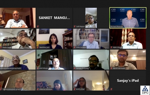 DPG Virtual Conference with CSIS Wadhwani India Chair - Pic 1