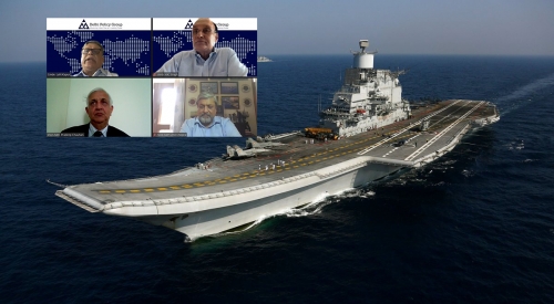 DPG Webinar on Securing India’s Maritime Interests - Pic 1