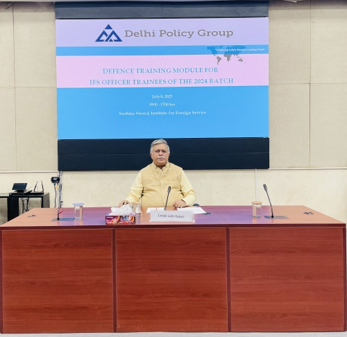 National Defence and Security  and  Strategic Gaming Exercise (SGE) Training Module for IFS Officer Trainees of the 2024 Batch Sushma Swaraj Institute for Foreign Service - Pic 3
