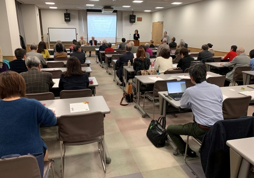 Public lecture on India-Japan Relations by Amb. H. K. Singh and Discussion with Prof. Tomohiko Taniguchi, Special Adviser to Prime Minister Shinzo Abe, Tokyo