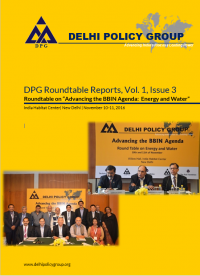DPG Roundtable Reports, Vol. 1, Issue 3: Roundtable on "Advancing the BBIN Agenda:  Energy and Water"