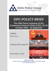 The 20th Party Congress of the Communist Party of China (CPC), 16-22 October 2022 - an Appraisal