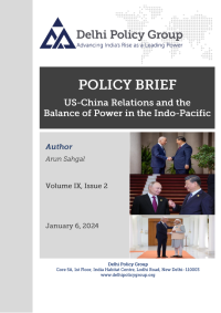 US-China Relations and the  Balance of Power in the Indo-Pacific