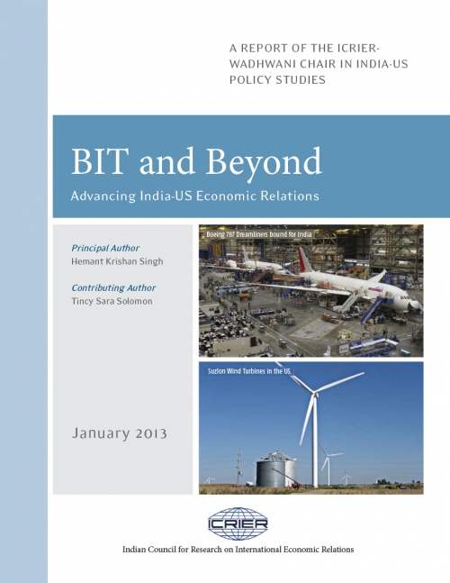 BIT and Beyond - Advancing India-US Economic Relations