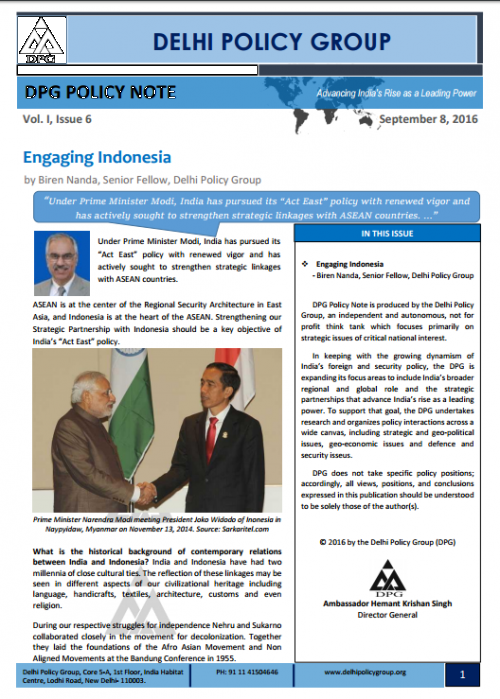 Engaging Indonesia