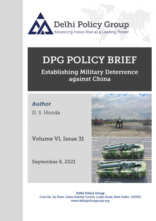 Establishing Military Deterrence against China
