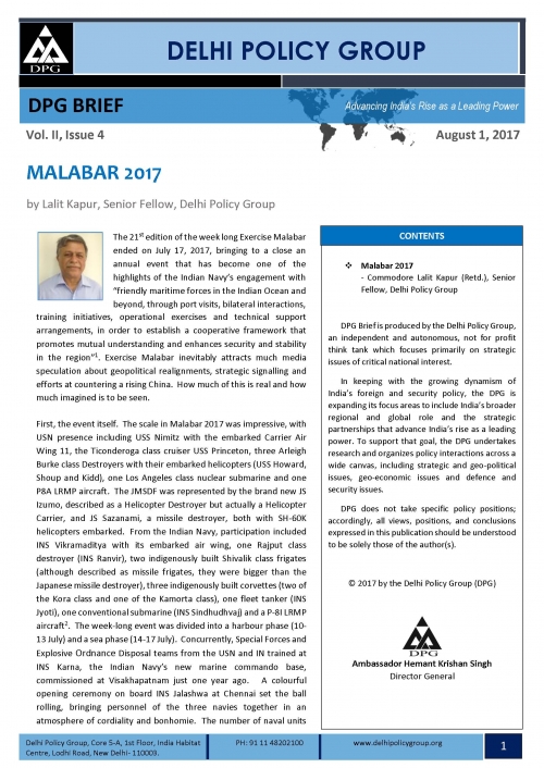 MALABAR 2017